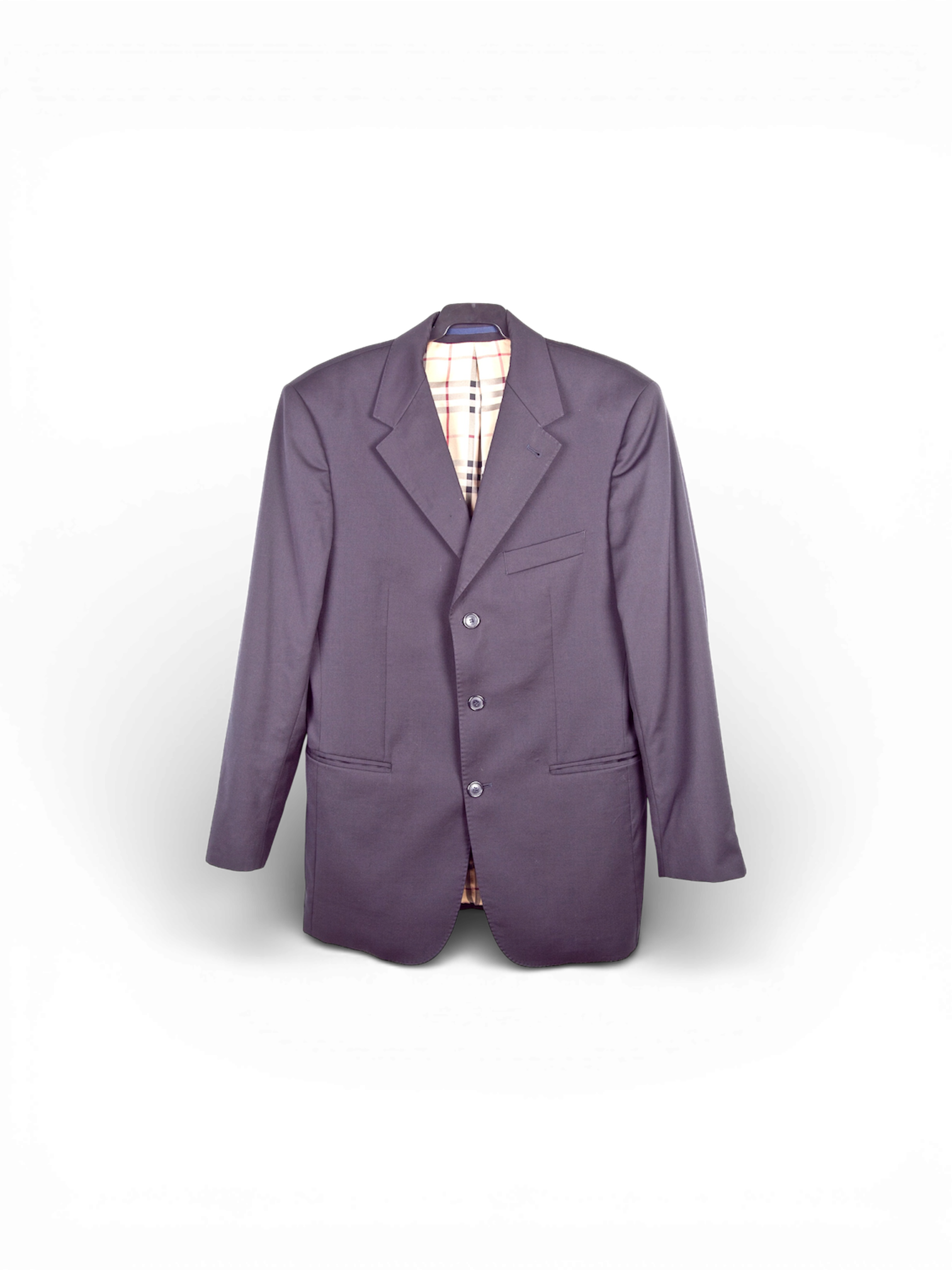 Blazer Burberry Super 120 de Lana Virgen – TWOCRUSH