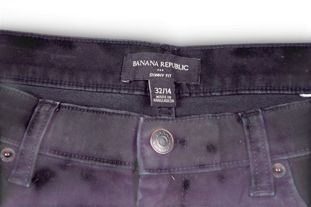 Pantalón Chino Banana Republic Negro Skinny Fit
