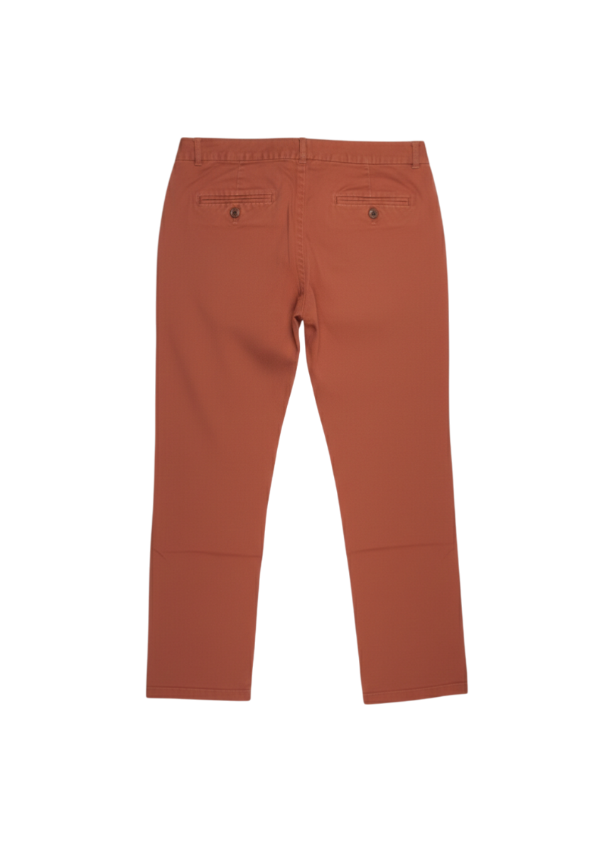 Pantalón Chino Banana Republic Color Teja