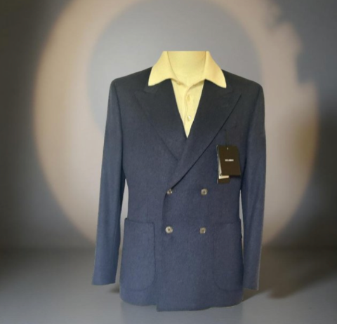 Blazer cruzada Dolce and Gabbana de Cachemira