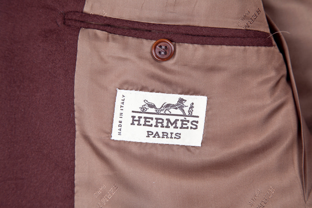 Blazer Hermès de Cachemira