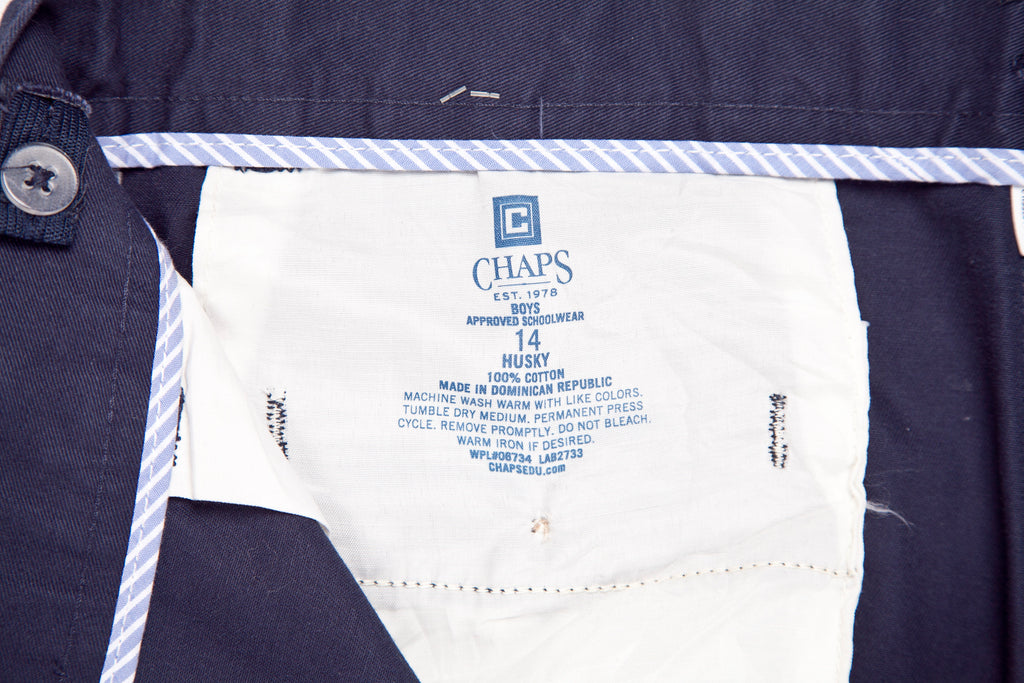 Pantalón Chino Chaps Azul Marino