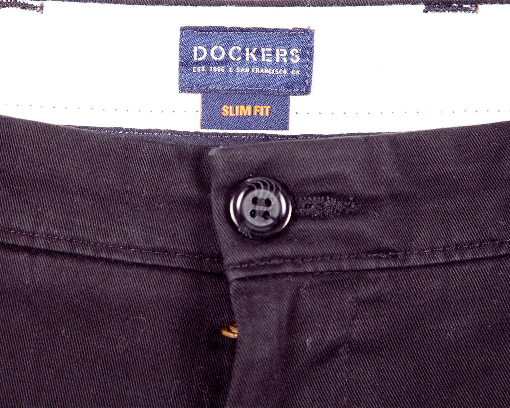 Pantalón Chino Dockers Slim Fit Negro
