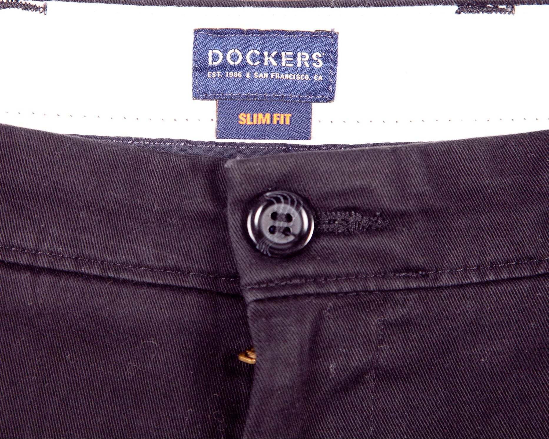 Pantalón Chino Dockers Slim Fit Negro