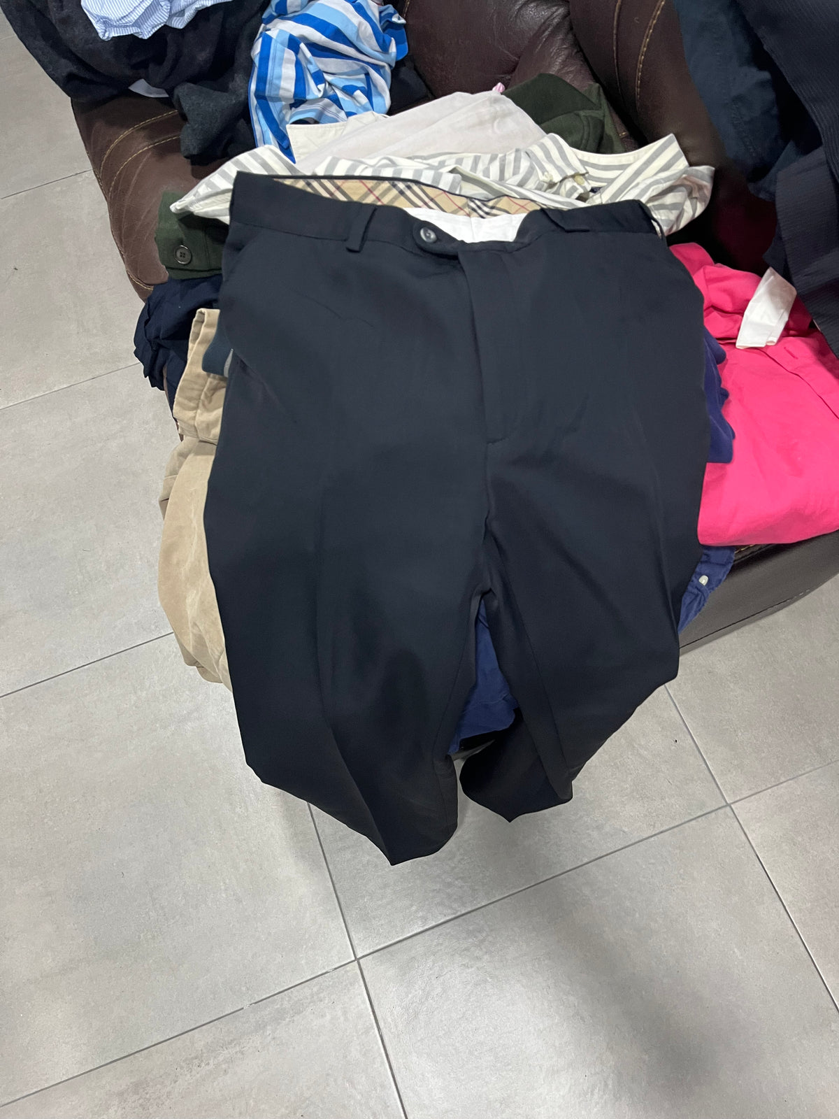 Pantalon de traje Burberry