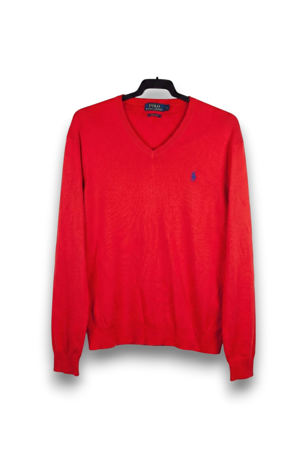Jersey Polo Ralph Lauren Rojo en Algodón Pima