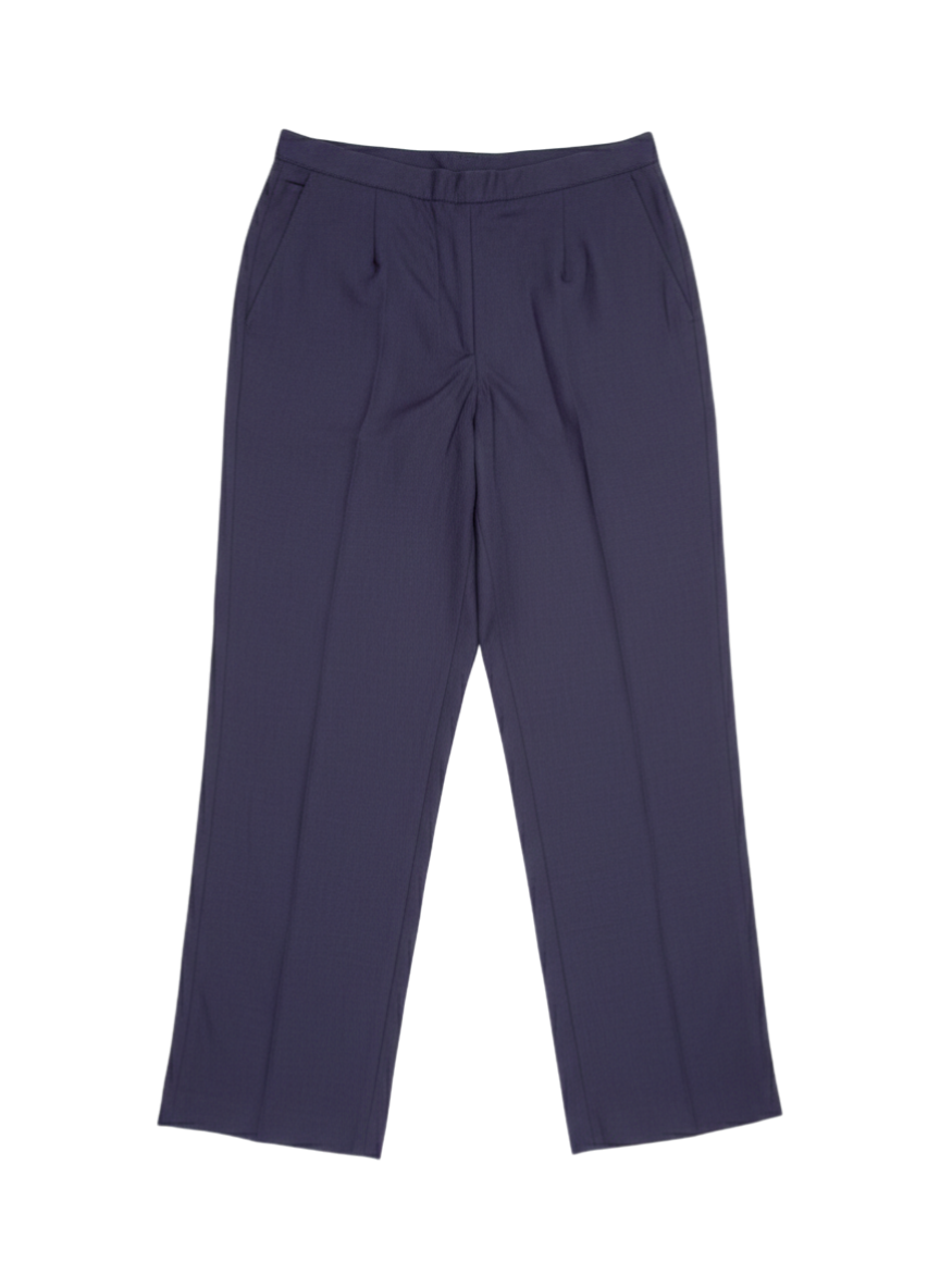 Pantalón de Traje Burberry Azul Marino