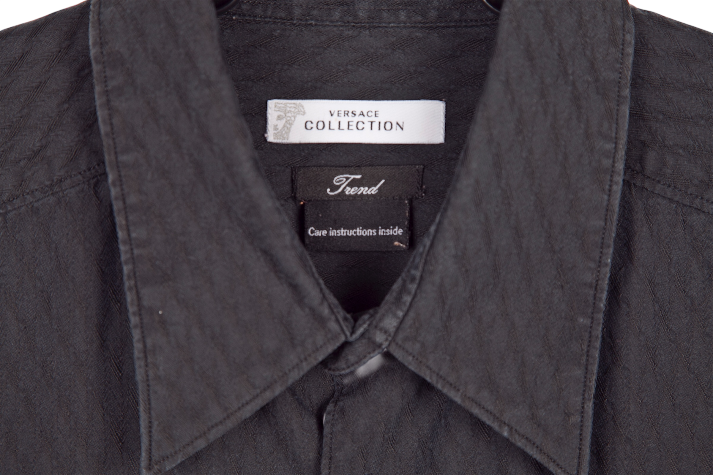 Camisa Versace Collection Negra