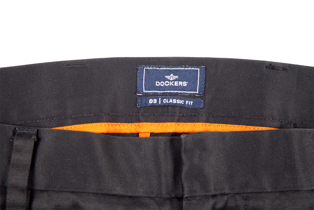 Pantalón de Traje Dockers Negro Classic Fit