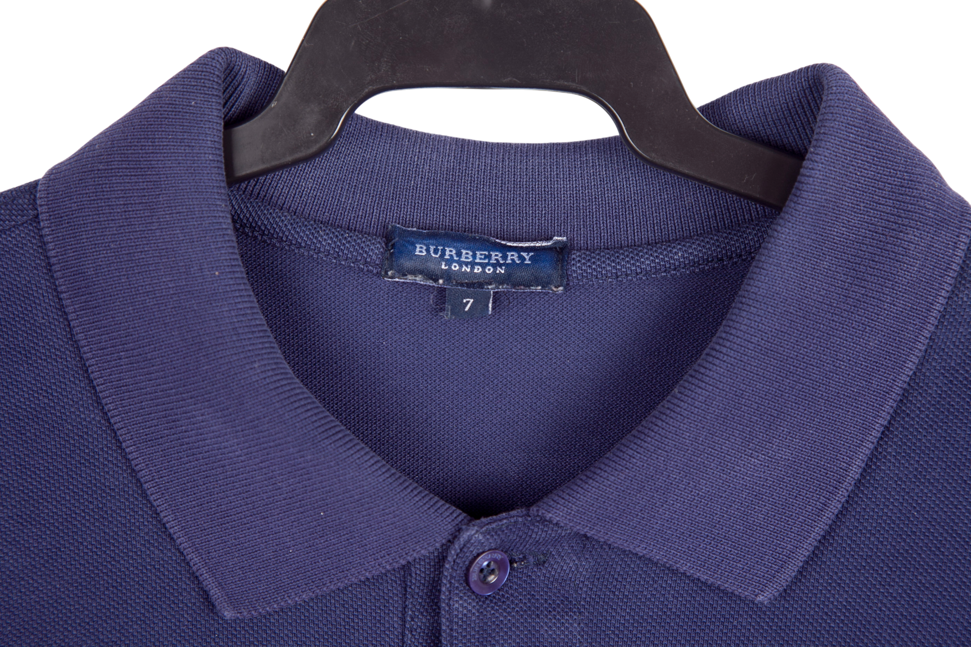 Polo Burberry London Azul Marino