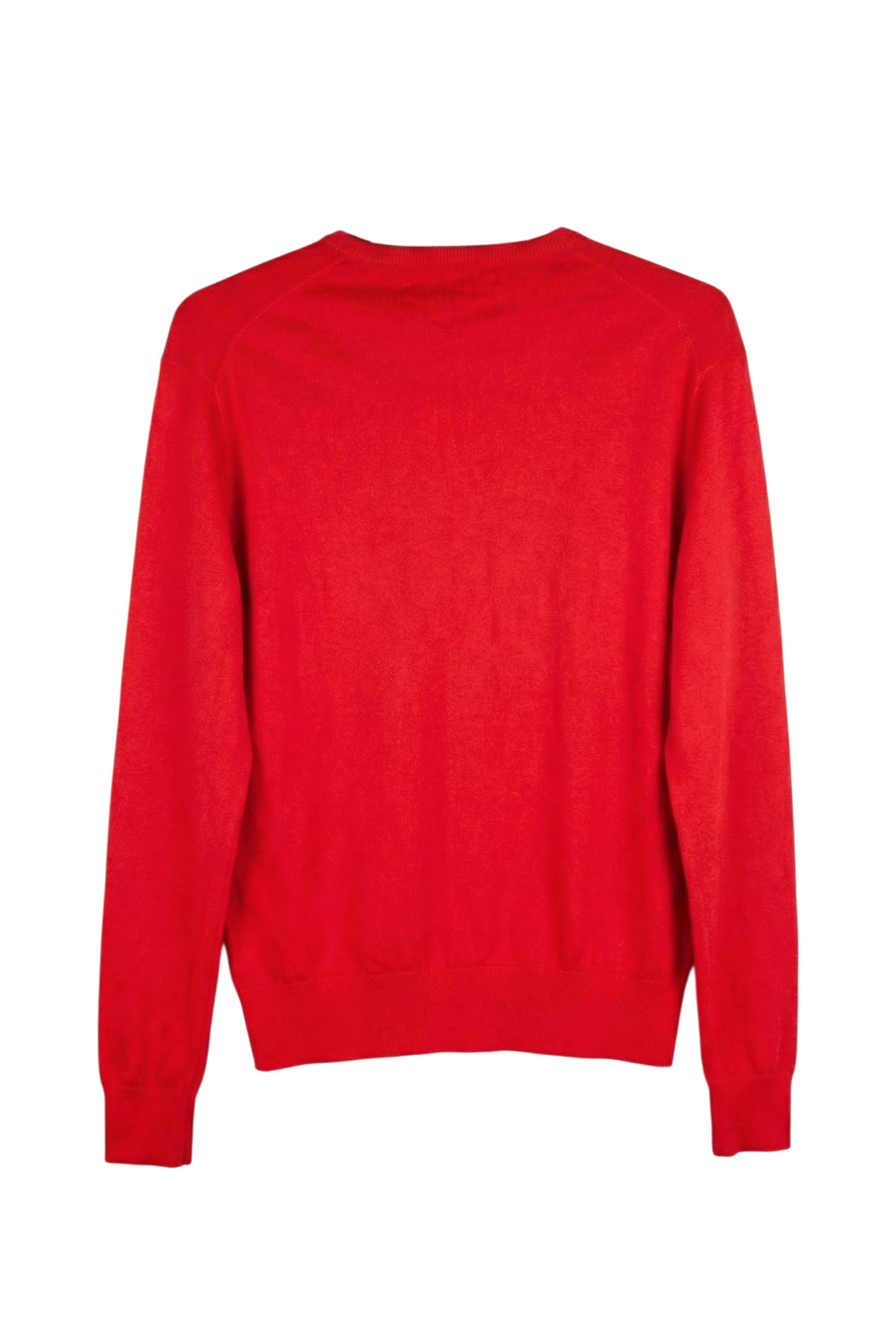 Jersey Polo by Ralph Lauren Rojo de punto fino y Cuello Pico