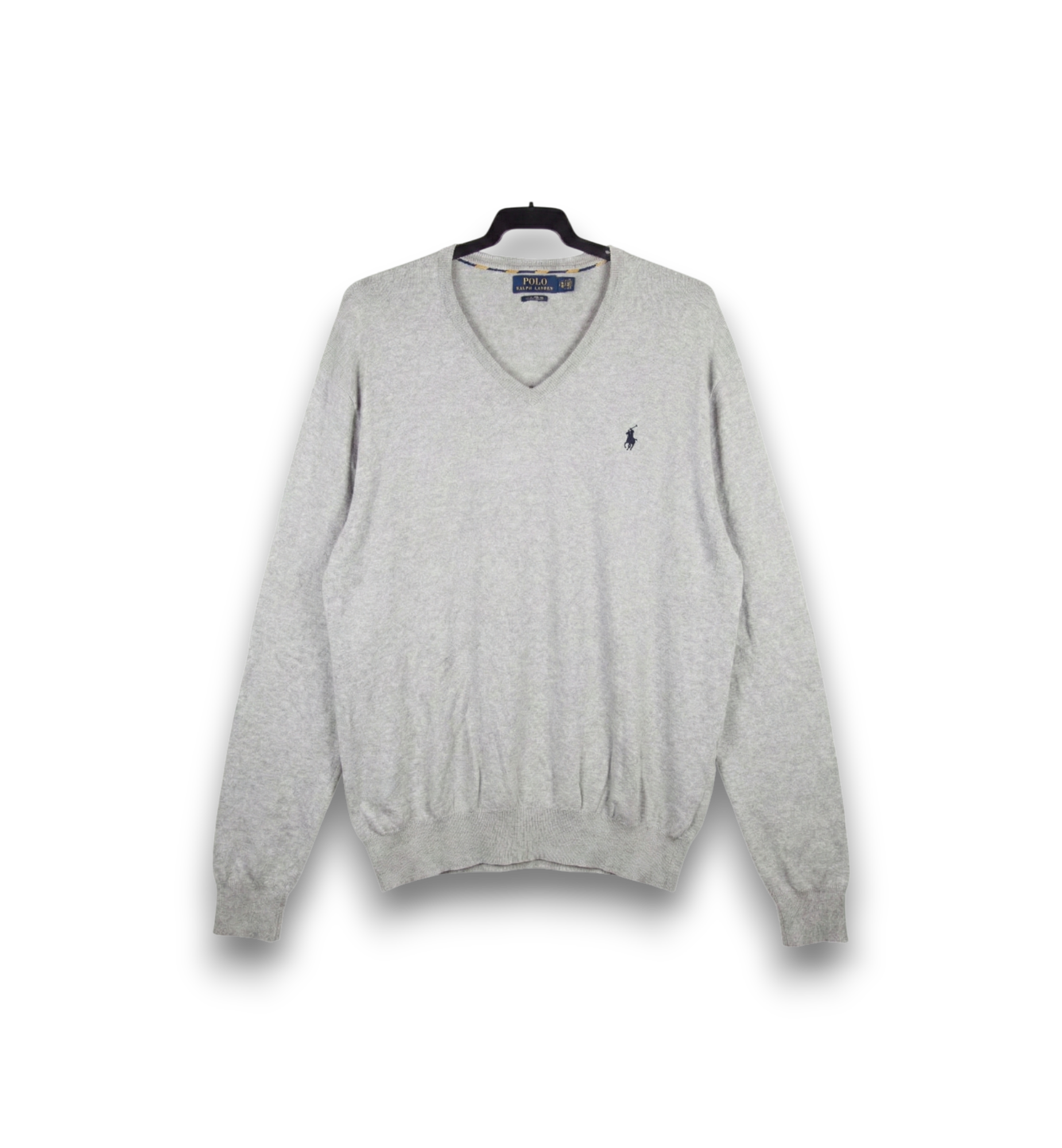 Jersey Polo Ralph Lauren Gris en Algodón Pima