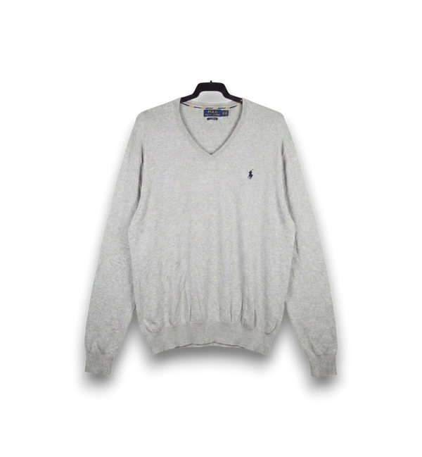 Jersey Polo Ralph Lauren Gris en Algodón Pima