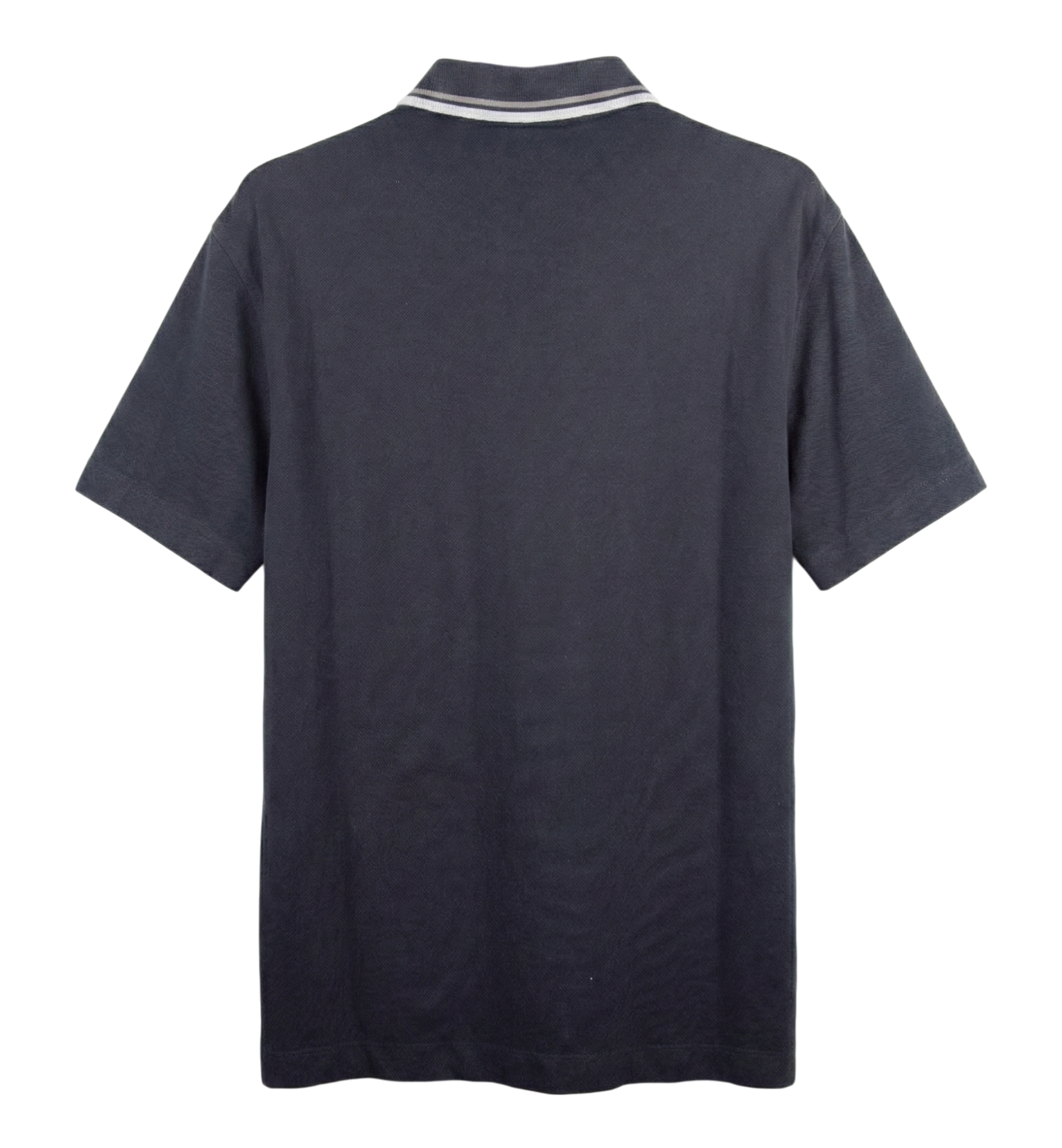 Polo Burberry 1/4 Zip Azul Marino